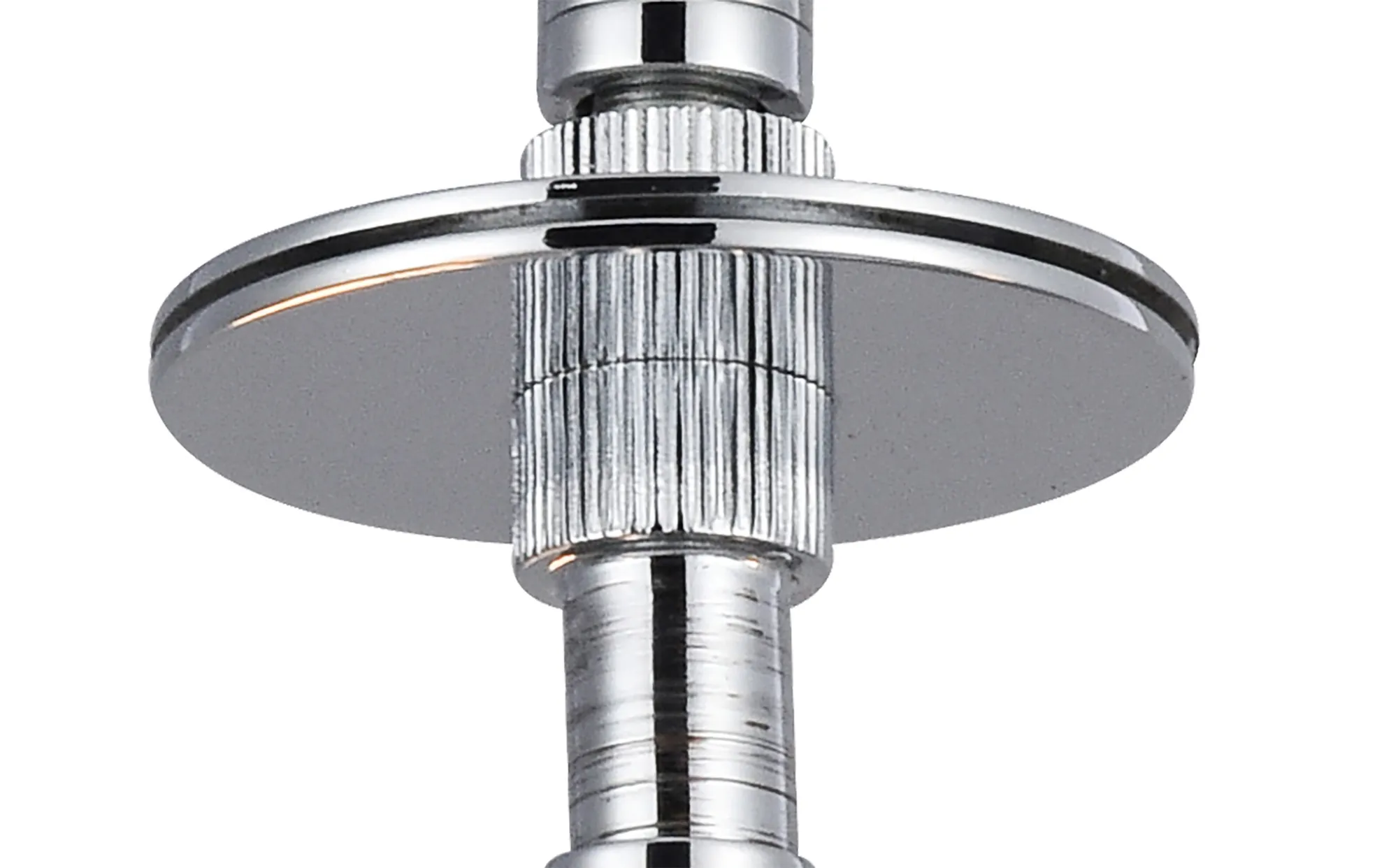 Baymont 50cm Semi Flush 3 Light Polished Chrome, Ivory Pearl, Frosted Diffuser DK0327  Deco Baymont CH IV